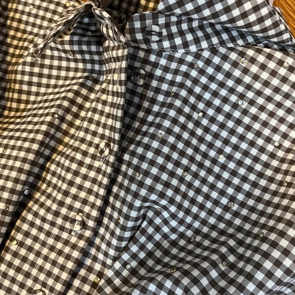 Anthropologie x Exquise The Tobie Studded Shirt Dress NWT - Picture 12 of 16